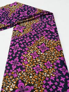 Imitación de impresión de cera Africana auténtica 100 por ciento tela de algodón de calidad superior para el diseño de Ankara de moda 2025 Etiopía - Product Image 3