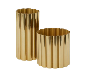 Gold Finished Iron Metal Plater With Stand Hot Selling Luxury Home And Garden <b>Accessories</b> - Product Image 1