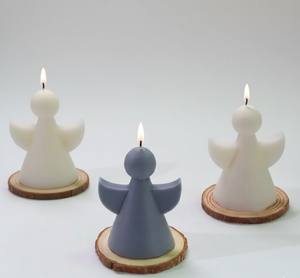 Customized Shape Handmade Paraffin Wax Scented Decorative <b>Candle</b> Minimalist Home Decor Gift for Mother's Day Christmas Ramadan - Product Image 3