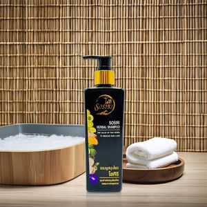 Champú Anticaspa y para el Crecimiento del Cabello SOSIRI para Cabello Seco y Rizado con Ingredientes Totalmente Naturales - Product Image 4