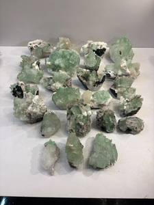 Cristal de Fluorita Verde Natural, Clúster de Minerales Crudos, Gema Coleccionable, Decoración Feng Shui - Product Image 5