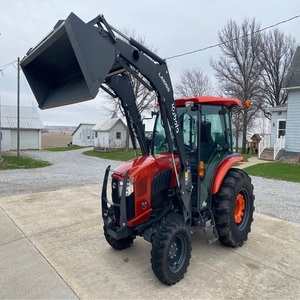 Tracteur Kubota L6060 de qualité supérieure, 60 CV, transmission par engrenages, moteur puissant, pompe de boîte de vitesses - entretien facile - Product Image 1