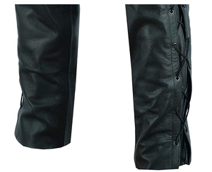 New Stylish Unisex Motorbike Leather Pants Windproof Winter Comfortable Design Touring Outdoor Wear Ankle Length - Product Image 3