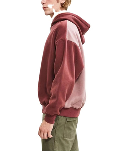 Custom Design Half Zip Plain Blank Designer Fall Long Sleeve Men Hoodie Pullover Hoodies With Side Pocket - Product Image 2