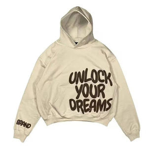 Sweat-shirt et short personnalisés Up Felt, impression sérigraphique, streetwear homme, tissu molletonné 100% coton, pour la vente en gros - Product Image 2