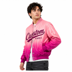 New Design Men's Leather <b>Jacket</b> with Custom OEM Options High Quality Fashion Turn-down Collar Men's Leather <b>Jacket</b> for Daily - Product Image 3