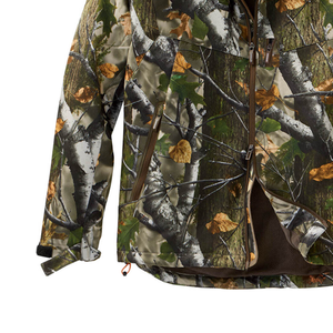Men's Camouflage Hunting Jacket Full Sleeve Soft <b>Shell</b> Waterproof Autumn Outdoor Wear - Product Image 4