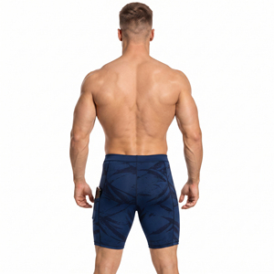 Custom Tie Dye Printed Yoga <b>Shorts</b> <b>Men</b> Low Elastic Waist <b>Base</b> <b>Layer</b> <b>Shorts</b> <b>Men</b> 100% Polyester Breathable Workout <b>Short</b> Tights - Product Image 3