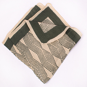 Pañuelo Cuadrado Suave de Algodón con Estampado Bagru, 55x55cm, Pañuelo para la Cabeza de Mujer, Transpirable, Ecológico, para las Cuatro Estaciones - Product Image 2