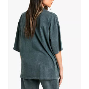 Camiseta de Mujer 100% Algodón, Personalizada con Logotipo, Ecológica, de Alta Calidad, Impresión Personalizada, Corte Ajustado, Suave y Transpirable, Nueva - Product Image 2