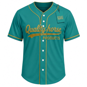 Camisetas de Béisbol para Hombre, Personalizadas al por Mayor, Transpirables, 100% Poliéster, de Alta Calidad, Cosidas, Edición Limitada - Product Image 1