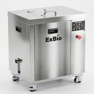 Gran Venta de calidad superior Exbio 25kg/día capacidad basura de Alimentos/máquina de eliminación de compostaje de residuos de alimentos - Product Image 2