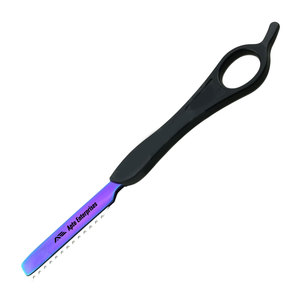 Rasoir pour la réduction de la densité des cheveux avec lame remplaçable, outil de coiffure avec guide de sécurité, outil de coupe de précision professionnel pour les coiffeurs professionnels - Product Image 4