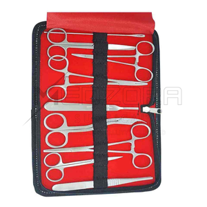 Juego de 9 Instrumentos Quirúrgicos Dentales Manuales de Acero Inoxidable, Reutilizables y Ecológicos para Cirugía Dental - Product Image 2