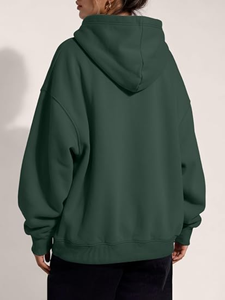 Vente en gros Streetwear : Sweat à capuche pour homme 2026, coupe oversize, épaules tombantes, sans cordon, en tissu épais, sur mesure, grande taille - Product Image 5
