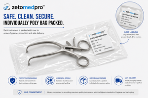 SELETZ-GELPI Retractor Modified Long Curved Shanks Ratchet Lock 7in 17.8cm ZETOMEDPRO - Product Image 6