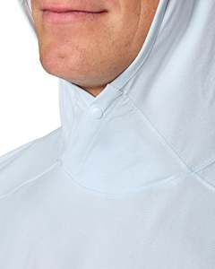 Chemise de pêche à manches longues en polyester 100% UPF50 à séchage rapide, protection solaire, essentielle pour les passionnés de pêche - Product Image 6
