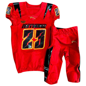 Custom American Football Team Jersey for Youth Kids Boys Mens Women's American Football Uniform Jerseys and Pants <b>Sets</b> Unisex - Product Image 4