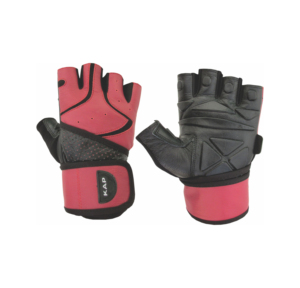 Gants de fitness professionnels en PU à demi-doigts avec fermeture magnétique pour l'entraînement en salle, la musculation, l'exercice, la musculation, personnalisables - Product Image 1