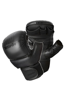 ถุงมือ MMA แบบสั่งทำพิเศษ OEM ถุงมือต่อสู้หนังแท้ พร้อมแผ่นรองนิ้วโป้งเพื่อการป้องกันตามหลักสรีรศาสตร์ สำหรับการฝึกซ้อม - Product Image 1