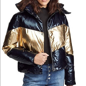 Chaqueta de Plumón Estilo Crop 100% Cálida y Ajustada para Hombre y Mujer, Ropa de Invierno para Exteriores con Relleno de Algodón Genuino - Product Image 2