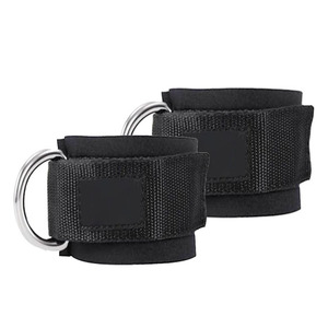 Breathable Non-Slip Neoprene Padded Ankle Straps Adjustable for Closure for Exercise Machines Compression Leg Cuffs for Glute - Product Image 2