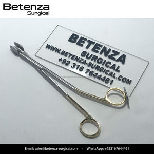 Ciseaux de dissection faciale manuels Trepsat avec pointes spatulées en carbure de tungstène pour kit d'instruments de chirurgie plastique - Product Image 4