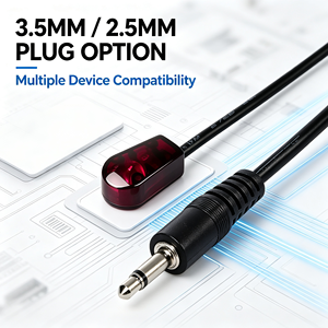 Cable Extensor de Emisor IR IFA03, Conector Mono de 3.5mm y 2.5mm, Alcance IR de 13-15M, Amplio Voltaje 2.7-5.5V - Product Image 4