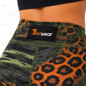Shorts Deportivos Sublimados para Mujer, Ropa Deportiva Transpirable con Estampado Personalizado, Pantalones Cortos para Gimnasio, Correr, Entrenamiento Físico - Product Image 6