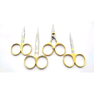 High Quality Nail Art <b>Tool</b> OEM Private Label Mini Fancy Scissor Stainless Steel Rainbow Gradient Embroidery Scissor Tailor shear - Product Image 1