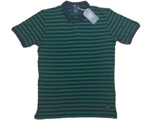 Polo pour hommes du Bangladesh Vêtements en coton de haute qualité avec bande de couleur pour le printemps - Product Image 1