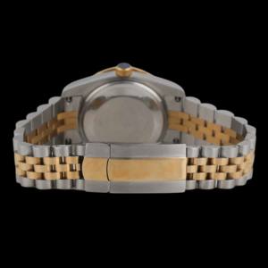 Reloj de Lujo para Hombre con Bisel de Dos Tonos y Esfera Redonda Verde, con Diamantes Moissanite, Personalizado, Premium, para Fiestas - Product Image 3