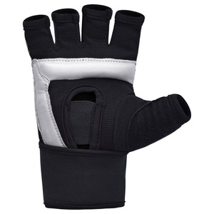Gants de MMA personnalisés blancs et noirs de qualité supérieure à prix raisonnable - Product Image 4