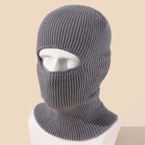 Cagoule intégrale unisexe en polyester tricoté 100 % coupe-vent pour l'extérieur, masque d'hiver respirant style personnage, prix bas, vente en gros - Product Image 6