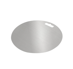 Planche à découper rectangulaire en acier inoxydable épais et élégant avec poignée, antidérapante, facile à nettoyer, durable pour une utilisation en cuisine - Product Image 4