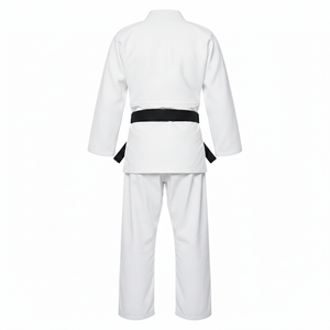 ชุดยูโดสำหรับฝึกซ้อม ปรับแต่งผ้าหรือโลโก้ตามสั่ง ขายส่งชุดยูโดสีขาวสำหรับศิลปะการต่อสู้ - Product Image 2