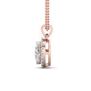 Colgante Solitario de Diamante Cultivado en Laboratorio con Corte Corazón, Brillo Eterno, Chapado en Oro de 10K, Certificado GIA, Joyería Étnica, Regalo Especial para Mujer - Product Image 2