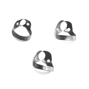 Pinzas profesionales de dique de goma dental, 6 unidades, para procedimientos endodónticos, reductores universales higiénicos Brinker, control de tejido gingival - Product Image 3