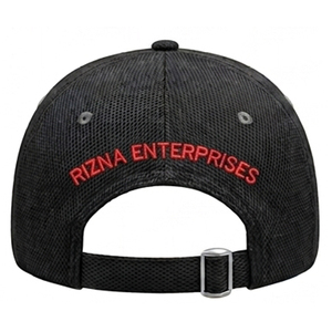 Gorra de Béisbol RIZNA de Mezclilla Twill, 6 Paneles, Ajustable, Unisex, Estilo Casual Vintage, Lavada, con Logotipo Bordado en 3D en el Panel Frontal, Azul, Algodón, Metal - Product Image 4