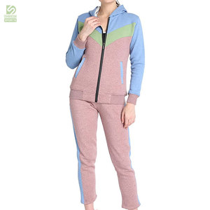 Fabricante Pakistaní, Chándal Casual de Invierno para Mujer, Impermeable, 100% Fibra de Bambú, Color Sólido, con Cierre de Cremallera - Product Image 1