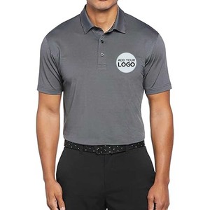 Polo de Manga Corta de Punto Sólido para Hombre, Transpirable, que Absorbe la Humedad, Informal, con Logotipo Frontal Personalizable, Polo de Golf al por Mayor - Product Image 1