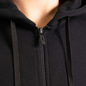 Sudadera con capucha de algodón y forro polar para hombre, con cremallera completa, hombros caídos, costuras en contraste, logotipo personalizado, proveedor mayorista 2026 - Product Image 6