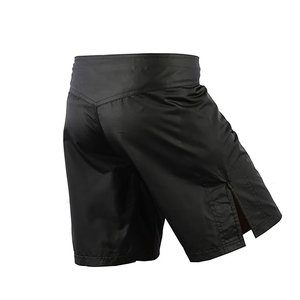 กางเกงชกมวย MMA Force 2 Win Plain ขายส่ง เนื้อผ้ายืดหยุ่น ระบายอากาศ แห้งเร็ว ผลิตจากโพลีเอสเตอร์ผสมสแปนเด็กซ์ สวมใส่สบาย เหมาะสำหรับทุกเพศ - Product Image 3