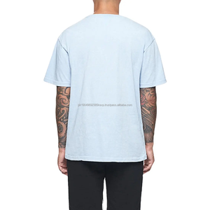 เสื้อยืดทรงบ็อกซ์ขนาดใหญ่พิเศษสั่งทำพิเศษ ทรงหลวม ไหล่ตก เสื้อยืดทรงบ็อกซ์ผู้ชาย เสื้อยืดลำลอง - Product Image 2