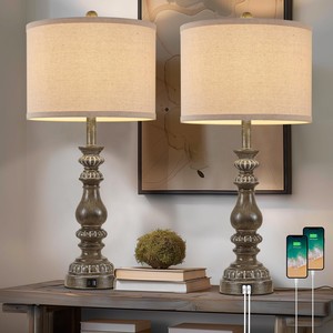 Rustic Design Wood <b>Table</b> Lamps Lamp Bases-Eco-Friendly Handmade Lightweight Rectangle <b>Shape</b> for Living Room | Aqudus Saleem - Product Image 6