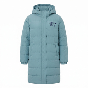 Manteau matelassé mi-long pour femme, vente en gros, chaud, léger, à capuche, veste d'hiver longue, rembourrée, décontractée, pour l'extérieur - Product Image 3