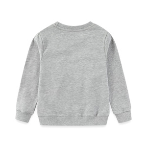 Custom Toddler Boy Kids and Girl Fleece Pullover Sweatshirt Kids Baby Unisex Color Block <b>Oversized</b> Raglan Long Sleeves Crewneck - Product Image 5