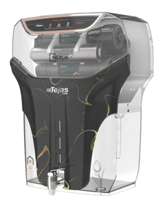 Purificateur d'eau alcaline TEJAS PRO BLACK TRANSPARENT RO avec affichage numérique, réservoir de stockage de 13 litres, cuivre, zinc, alcalin - Product Image 6