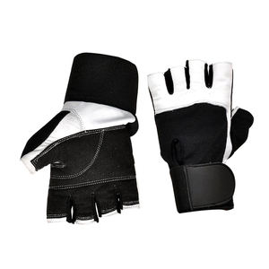 MMA <b>Training</b> Gloves for Sparring Boxing Muay Thai and Fitness Workouts Leather Fingerless <b>Weight</b> Lifting Gloves Unisex - Product Image 1