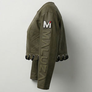 MALUZA INDUSTRIES Crop Top Femme Urbain en Similicuir Premium Style Streetwear Vente en Gros - Product Image 6